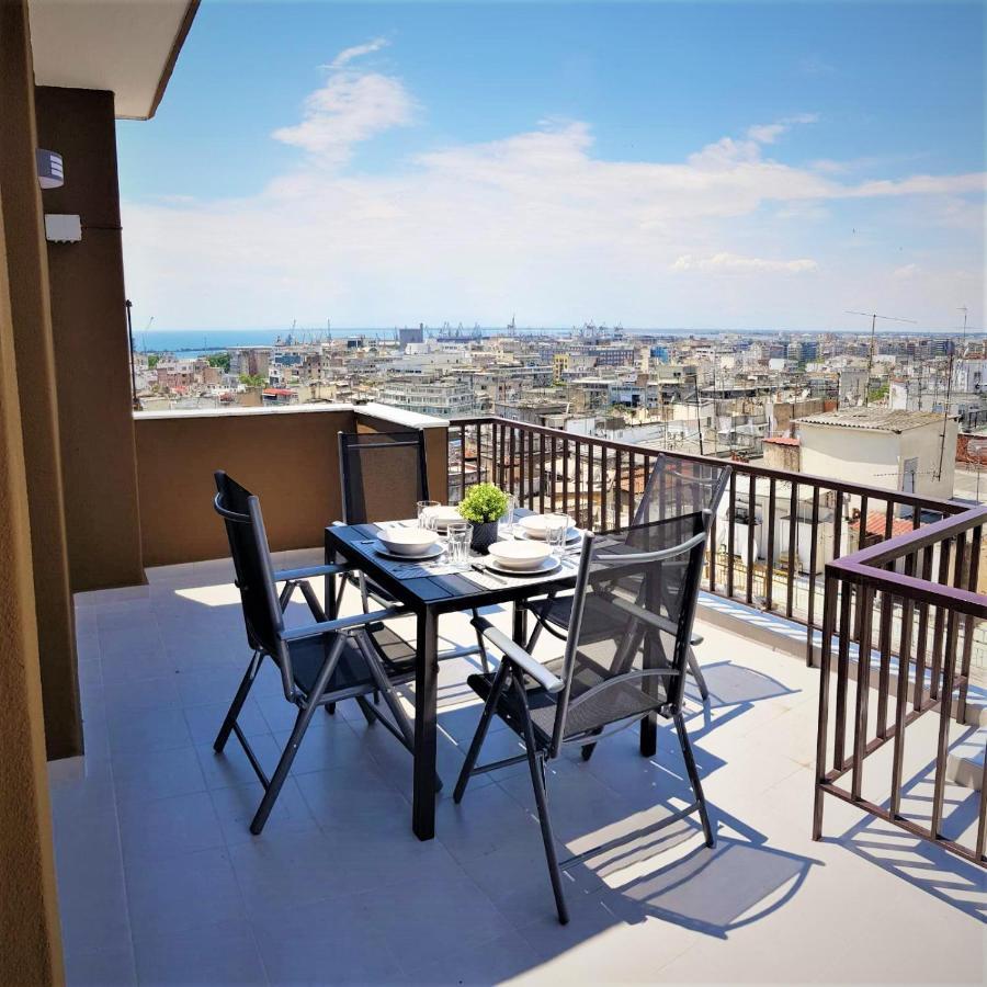 Seaview Deluxe Apartments Thessaloniki Exterior foto